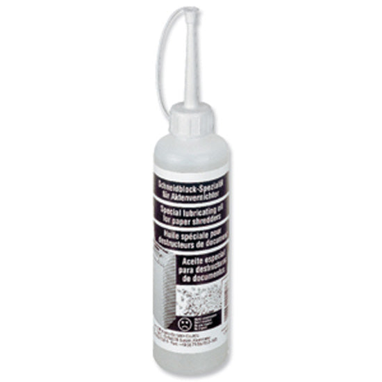Universal Shredder Oil, 240ml - Suitable for use with most Office Shredders.